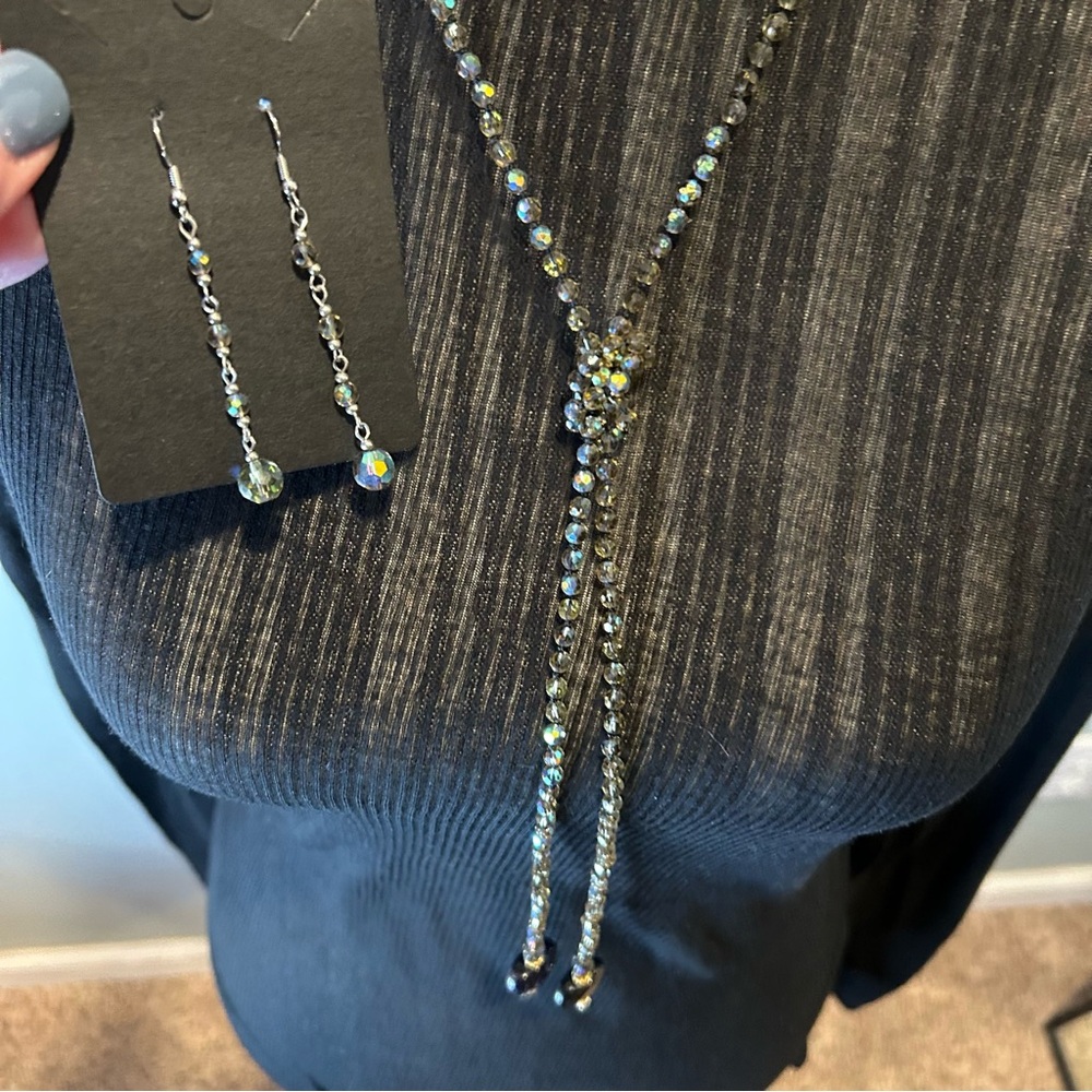 Park Lane ‘CELESTIAL’ Necklace & Earring Set Swarovski Crystals - Picture 3 of 16